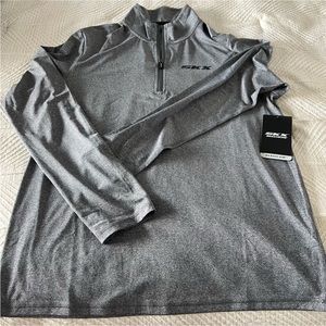 NWT Men’s Sketchers Grey Technical Quarter Zip
